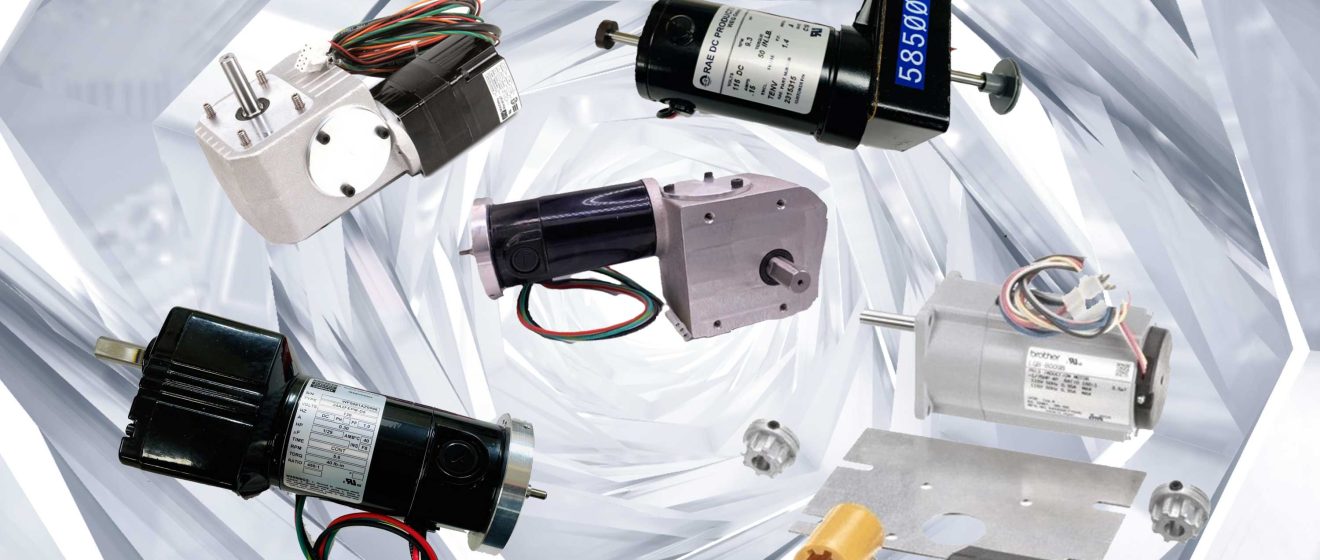 Montage of conveyor motor parts for pizza ovens