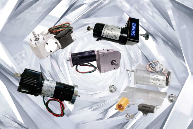Montage of conveyor motor parts for pizza ovens