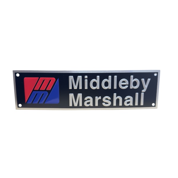 Middleby 45739 PLATE NAME MM Small